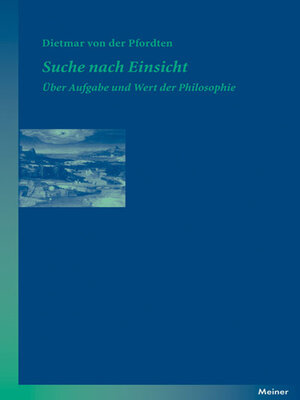 cover image of Suche nach Einsicht